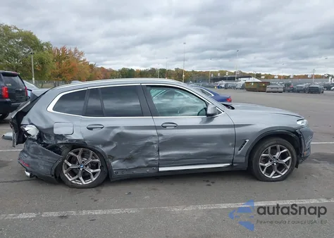 2023 BMW X3 Sdrive30I z USA, uszkodzony, nr VIN 5UX43DP00P9S22726